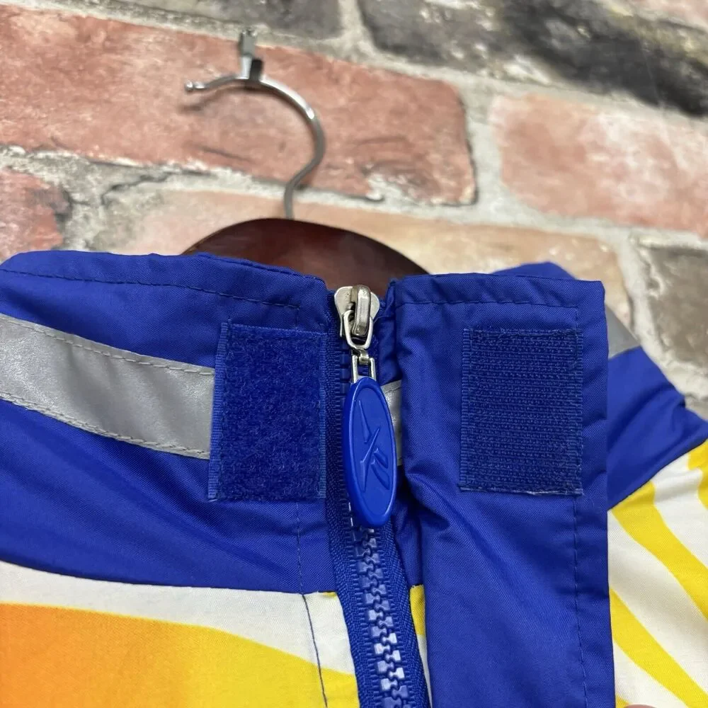 Vintage 90s Reebok Windbreaker Track Jacket Mens Small Full Zip NWOT Mesh Lined
